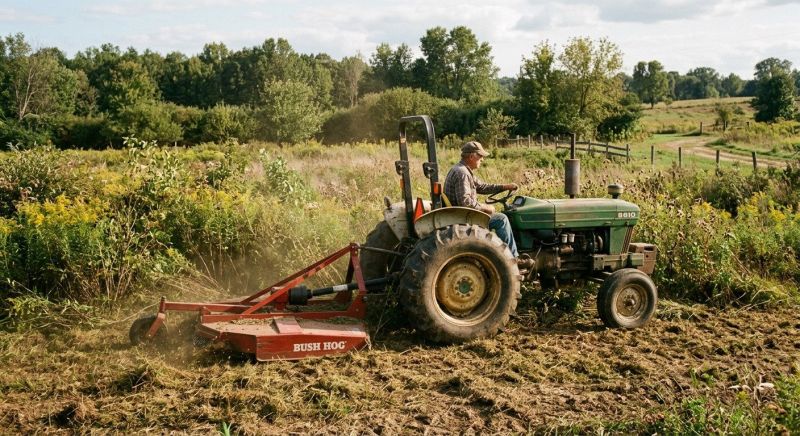 Pasture Bush Hogging in Waldorf, MD
